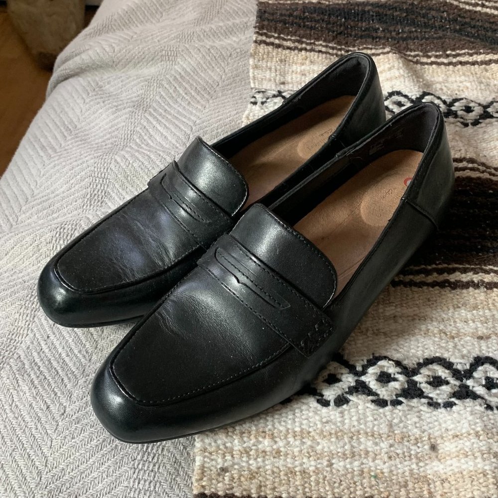 Clarks Black Dress Shoe